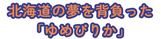 北海道の夢を背負った「ゆめぴりか」